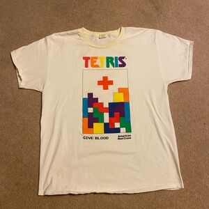 Vintage Red Cross x Tetris T-Shirt
Men’s Size Large
Great Condition